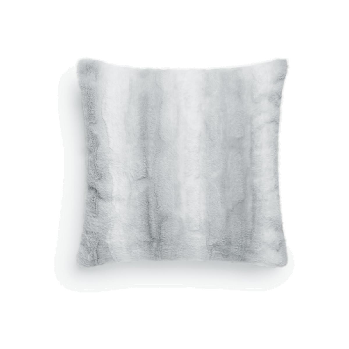 ANYDAY John Lewis & Partners Faux Animal Cushion, Grey – image 1