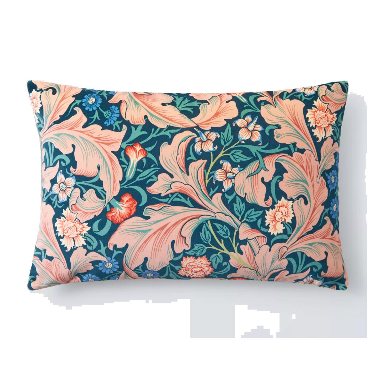 Morris & Co. Leicester Cosmo Cushion, Pink – image 1