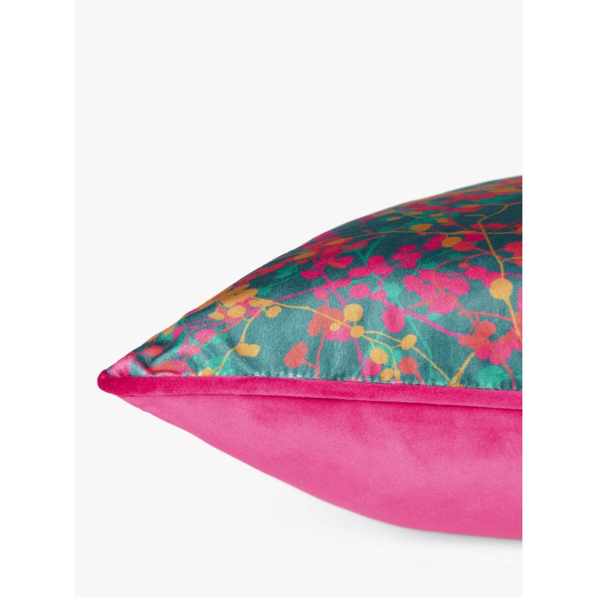 Clarissa Hulse Maidenhair Cushion, Navy – image 4