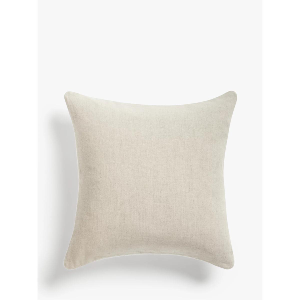 John Lewis & Partners Wool Blend Boucle Cushion, Marshmallow – image 2