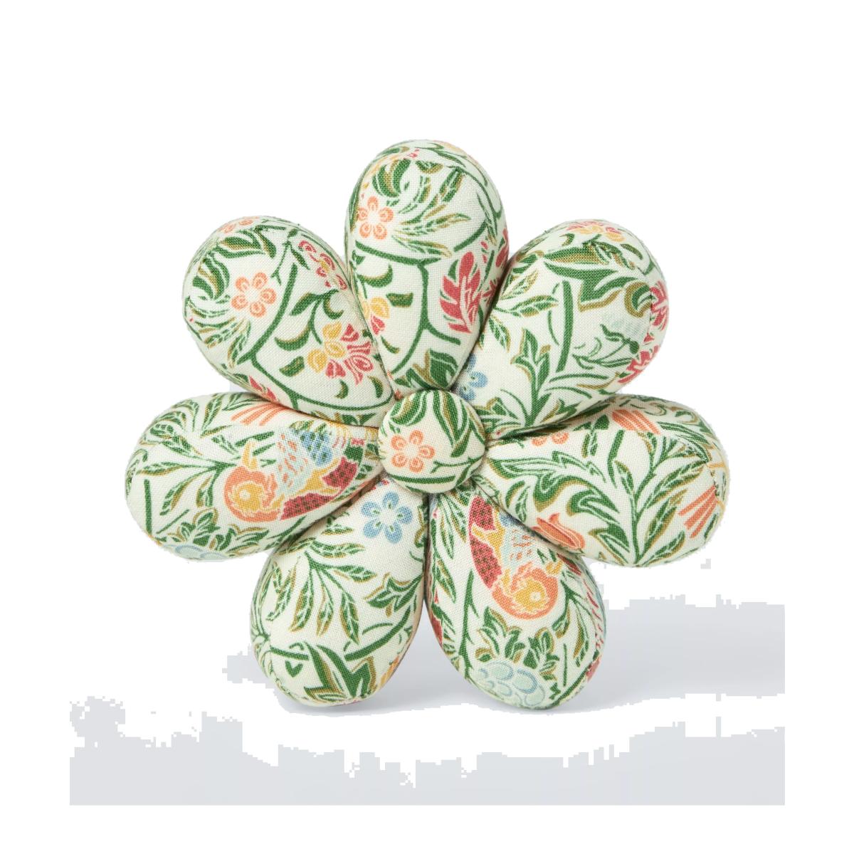 John Lewis William Morris Emery Walker's House Flower Pincushion, Green – image 1