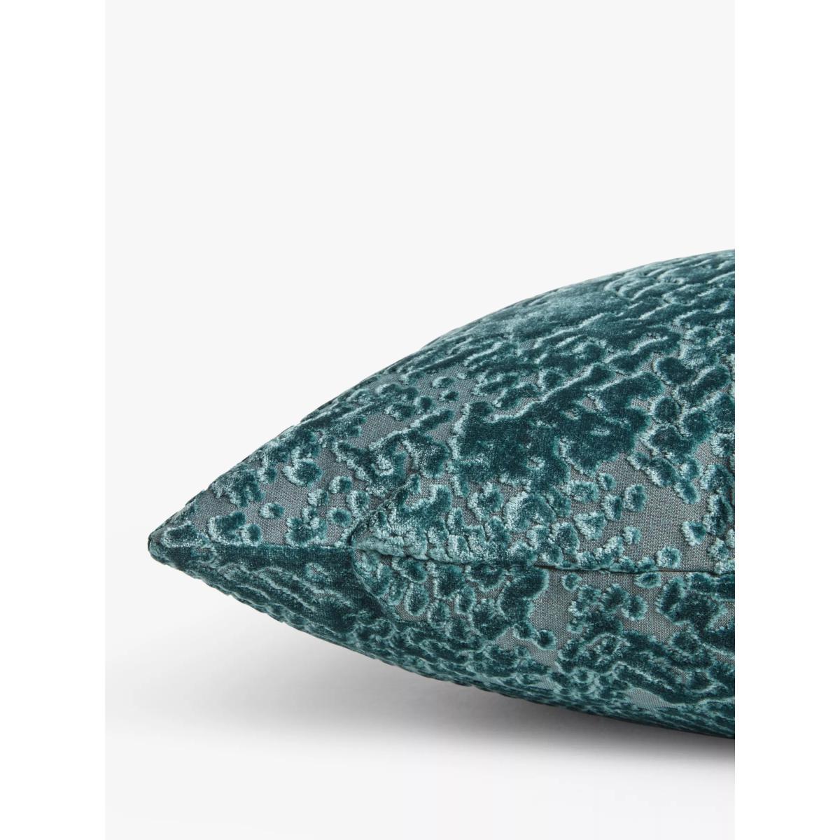 John Lewis & Partners High Low Velvet Cushion – image 2