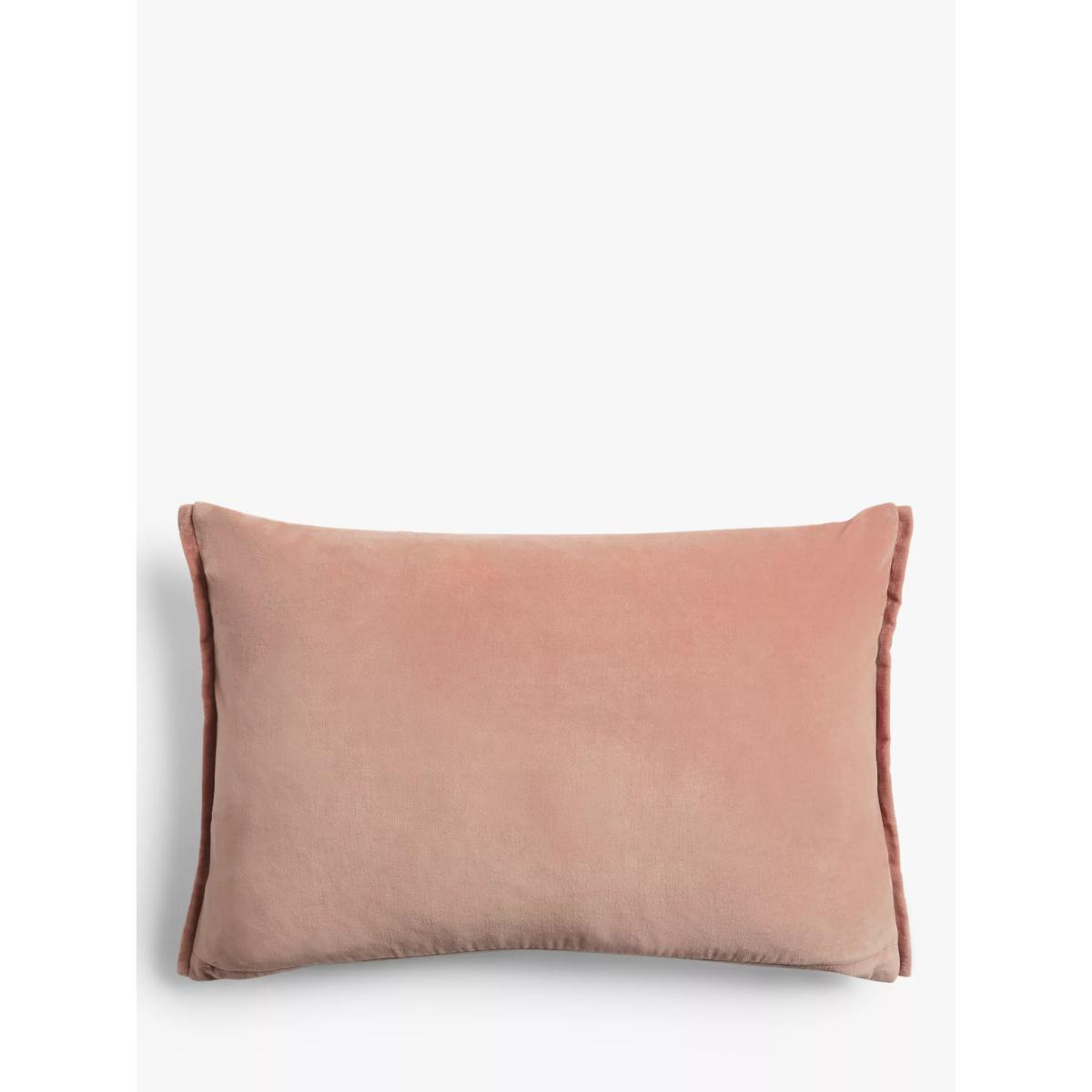 John Lewis & Partners Pea Blossom Floral Cushion, Natural – image 2