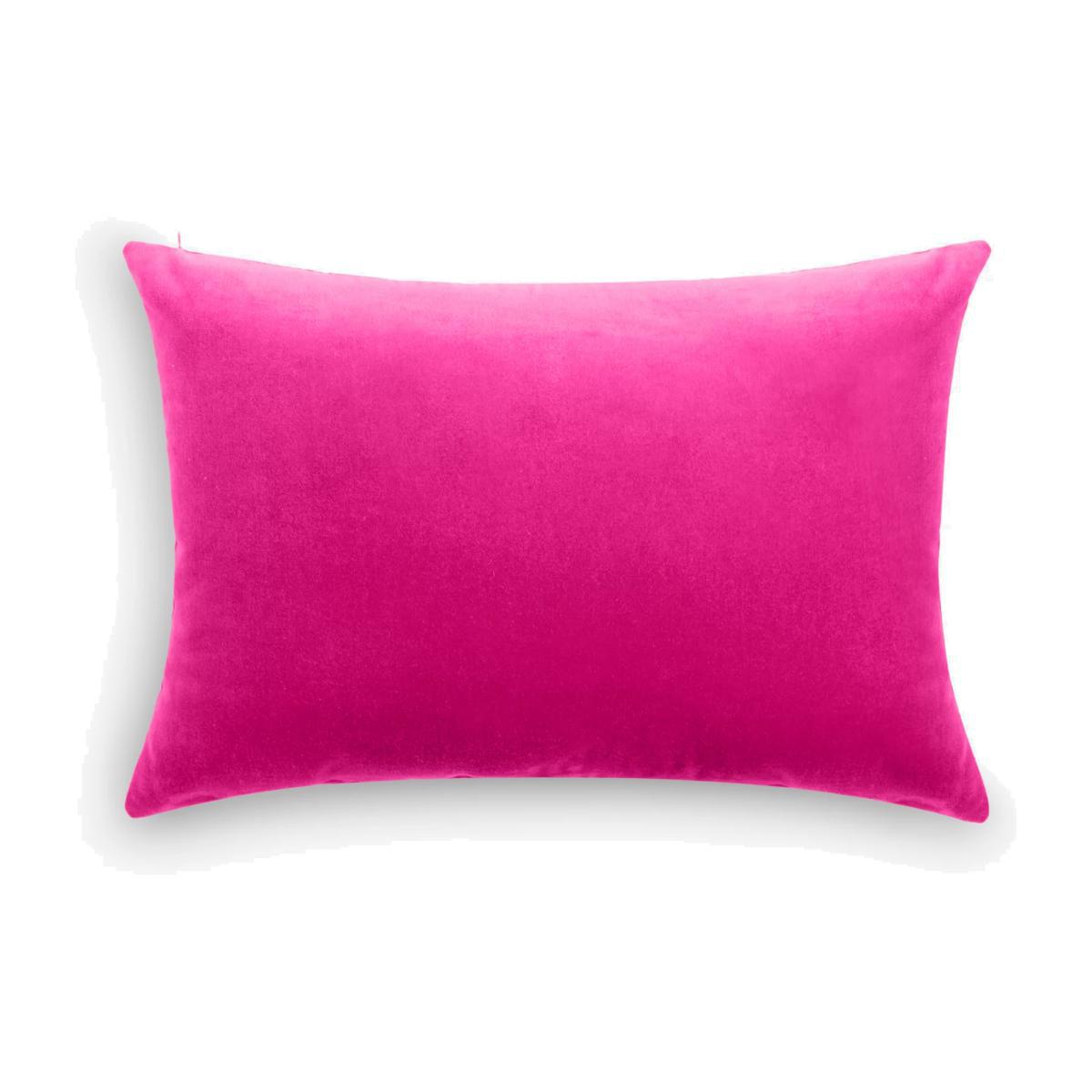 John Lewis & Partners Rectangular Cotton Velvet Cushion – image 1