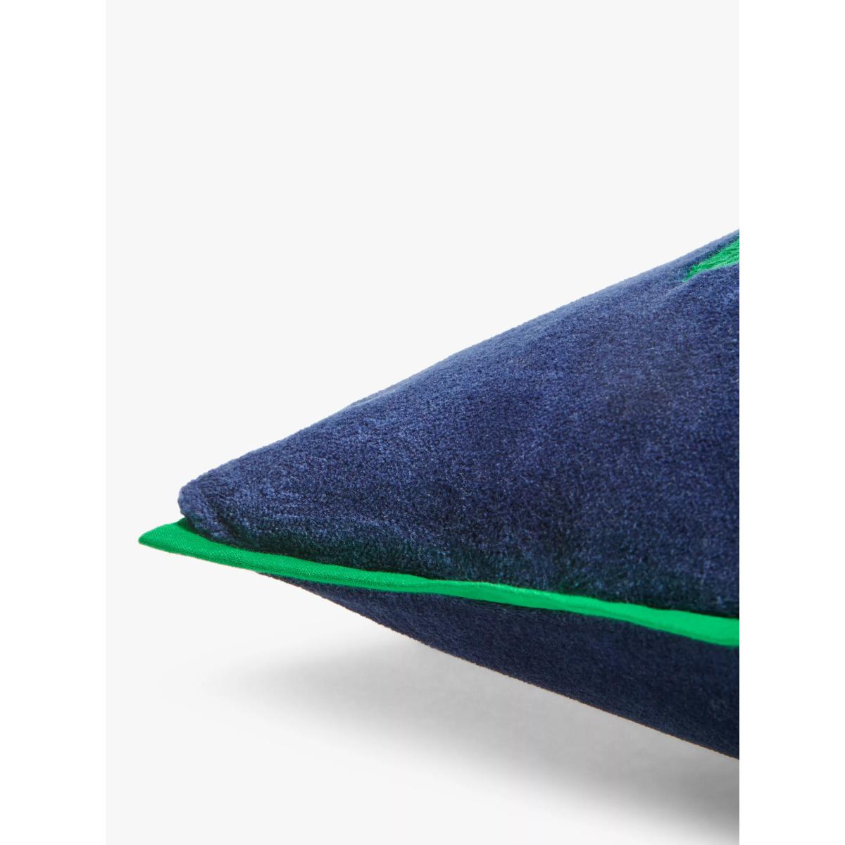 John Lewis Floral Vines Cushion, Night Sky – image 4