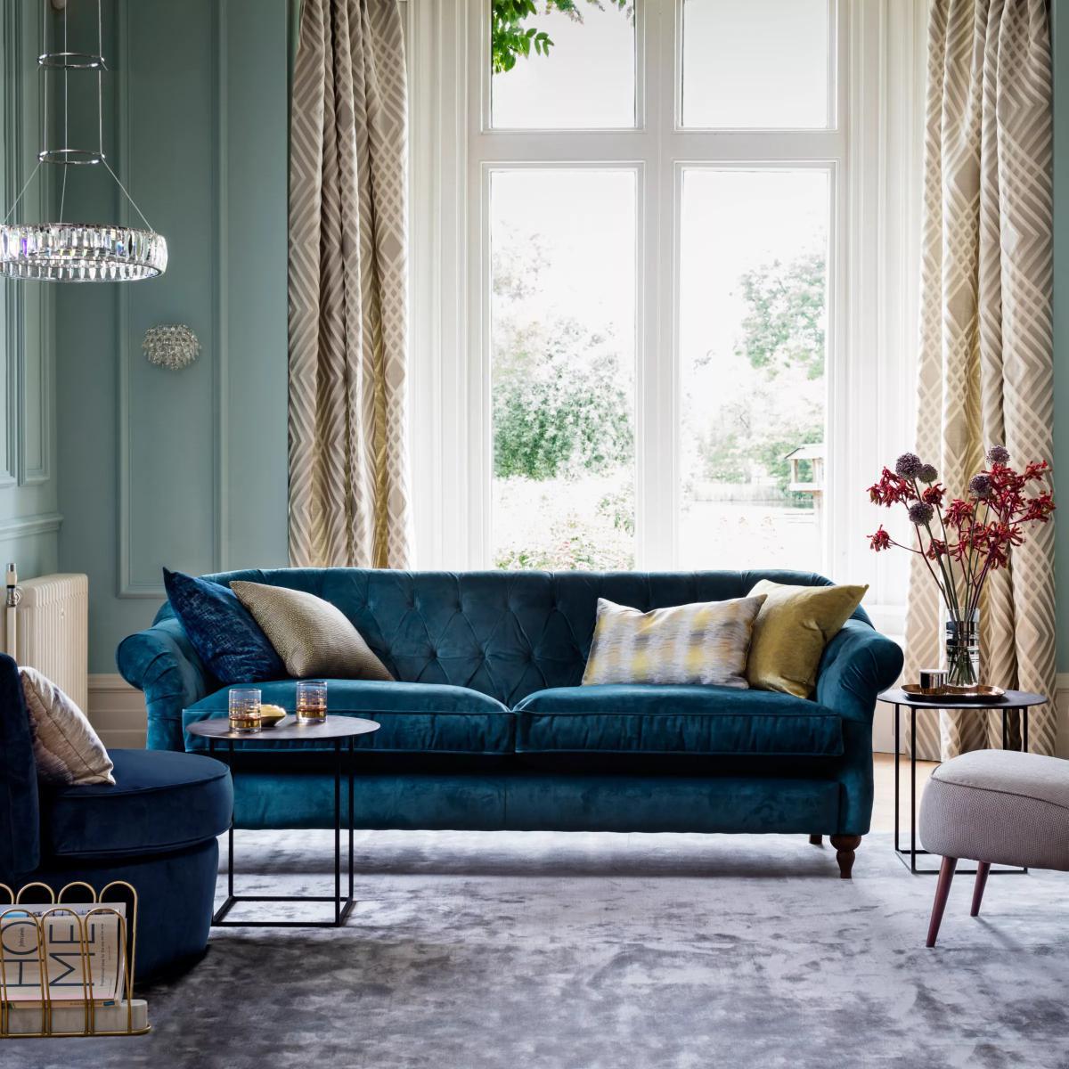 John Lewis & Partners Italian Cut Velvet Square Cushion – image 3