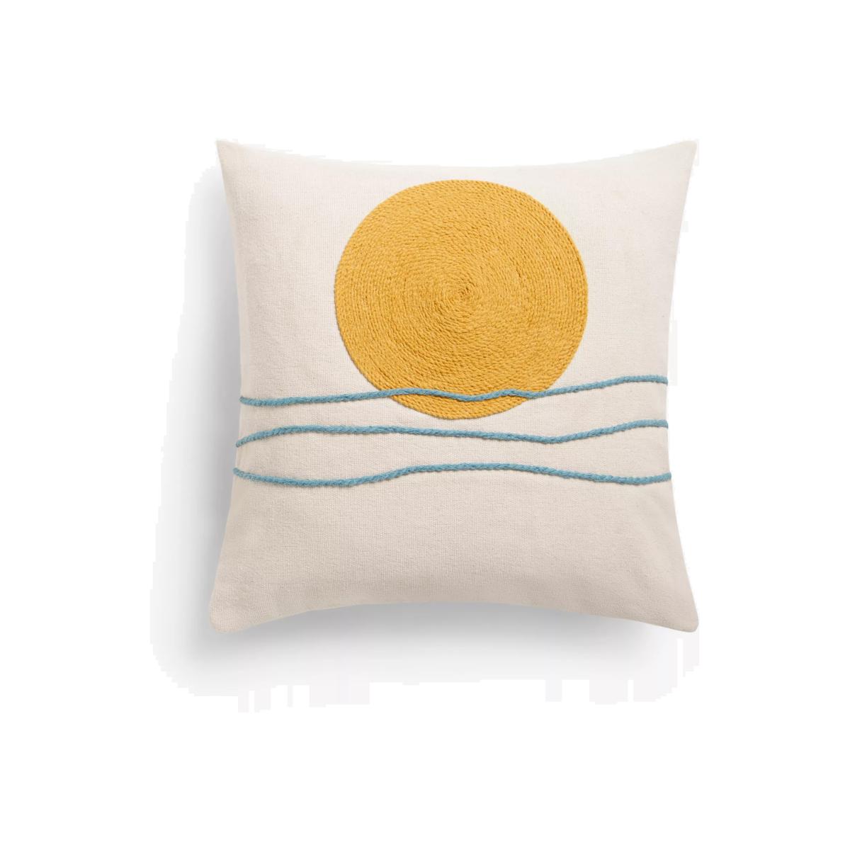 John Lewis ANYDAY Sunset Cushion, Ecru – image 1