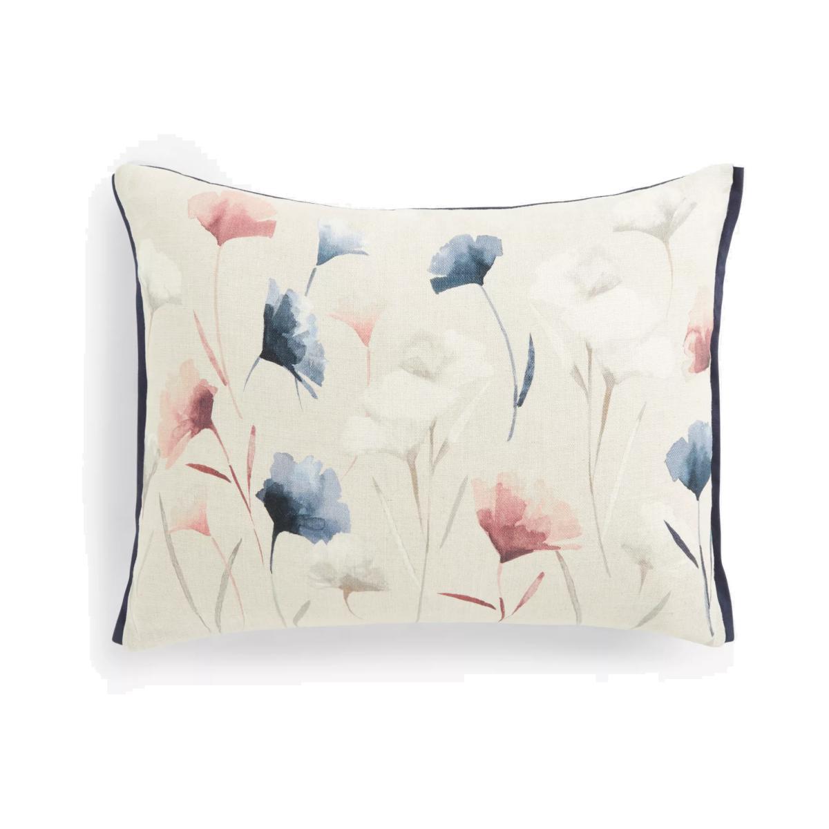John Lewis & Partners Ginkgo Cushion, Indigo