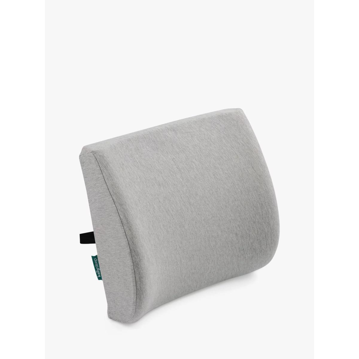 Kally Sleep Lumbar Back Support Cushion, Grey, Medium/Firm – image 3