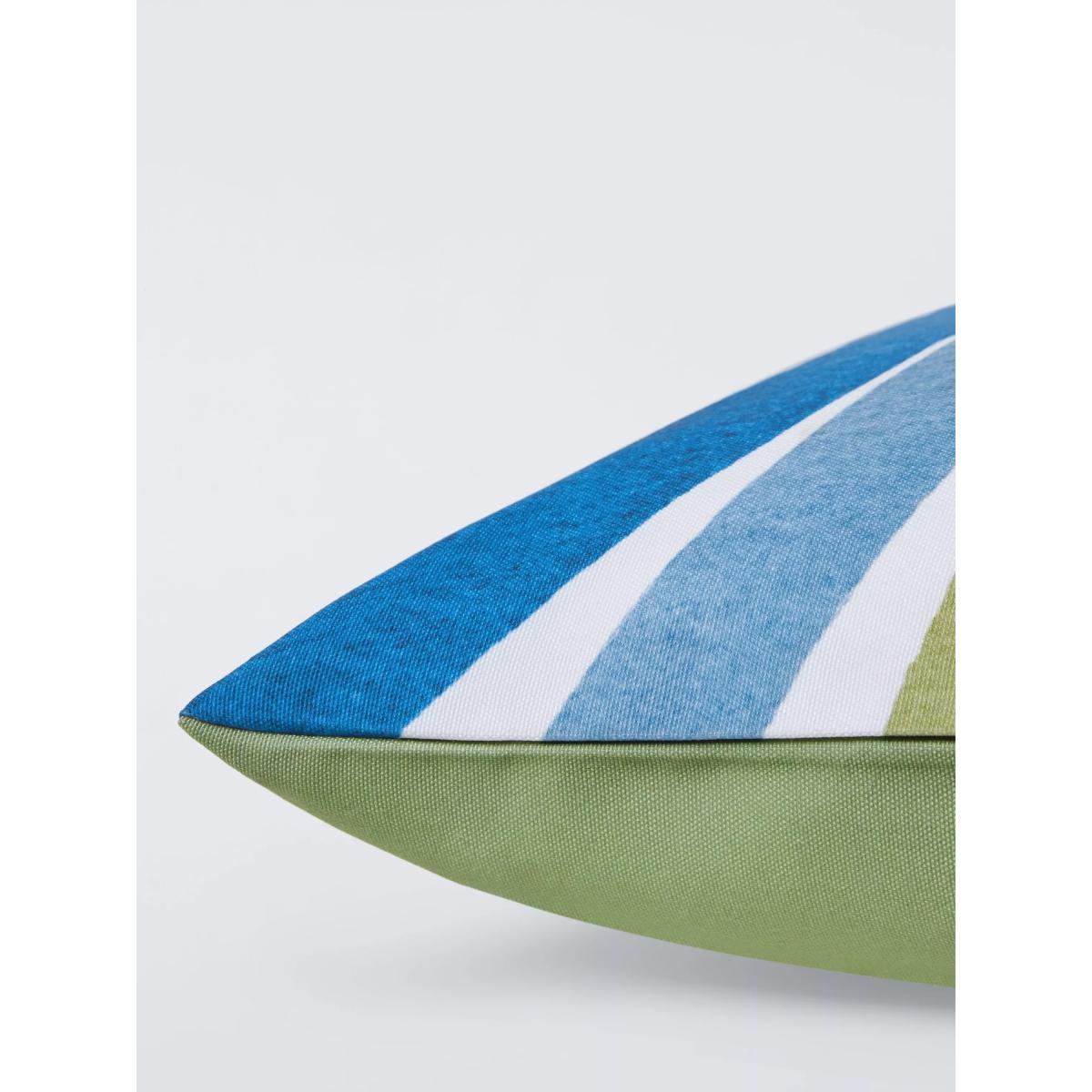John Lewis Pool Stripe Indoor/Outdoor Cushion, Multi – image 4