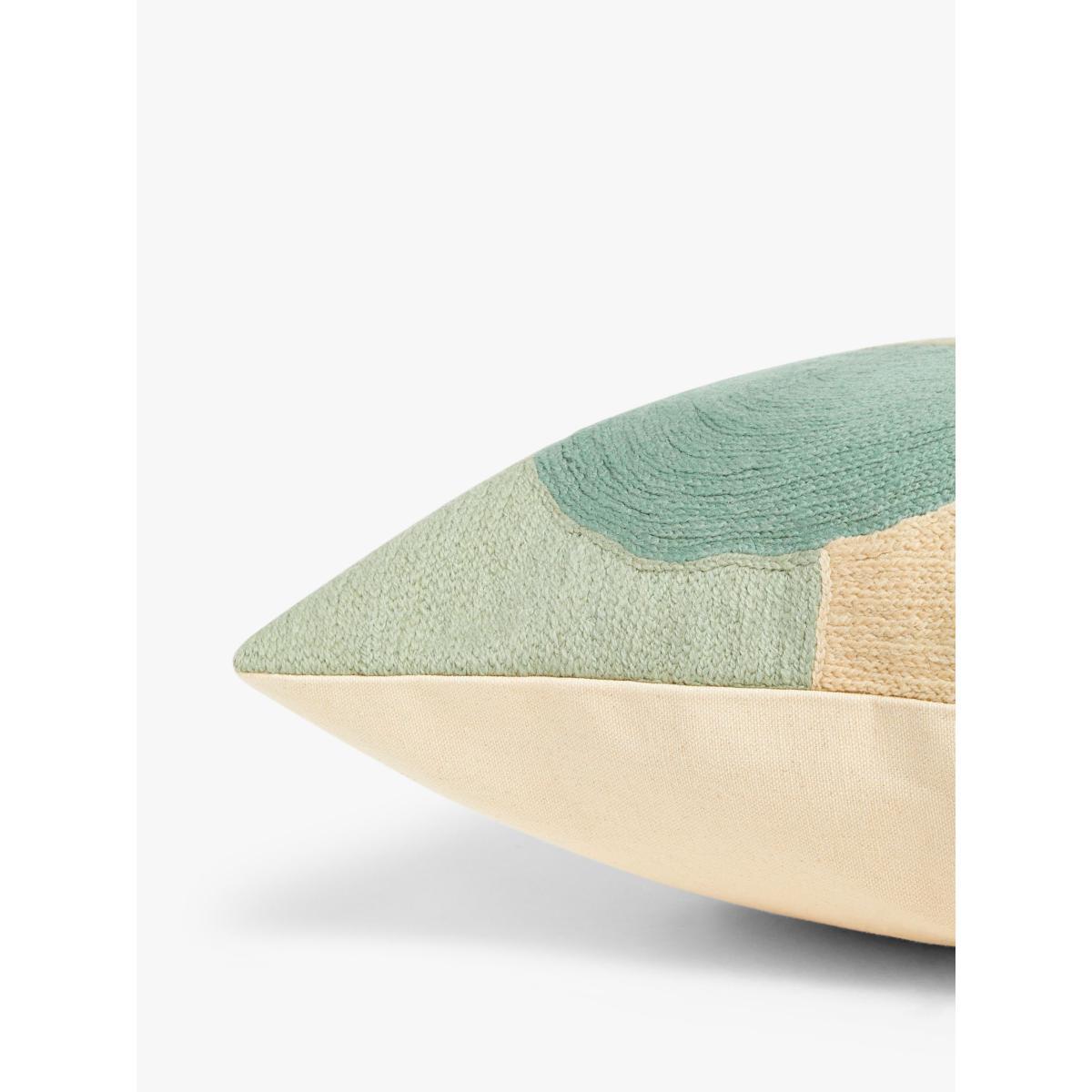 John Lewis & Partners Collage Blocks Cushion, Multi – image 3