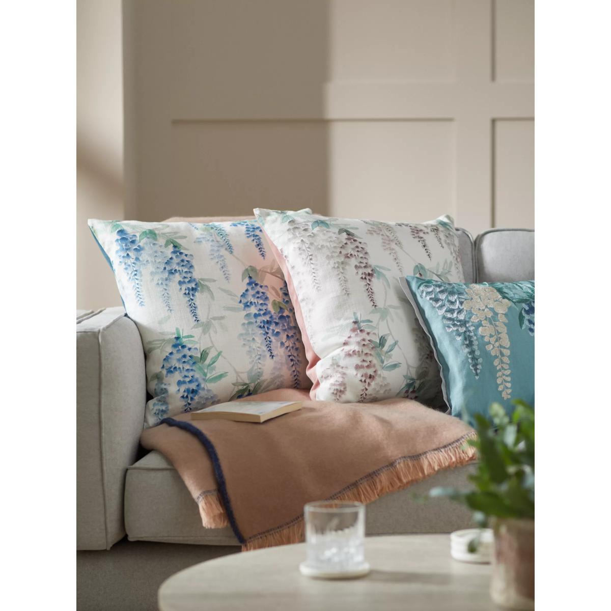 John Lewis & Partners Spring Wisteria Cushion – image 4