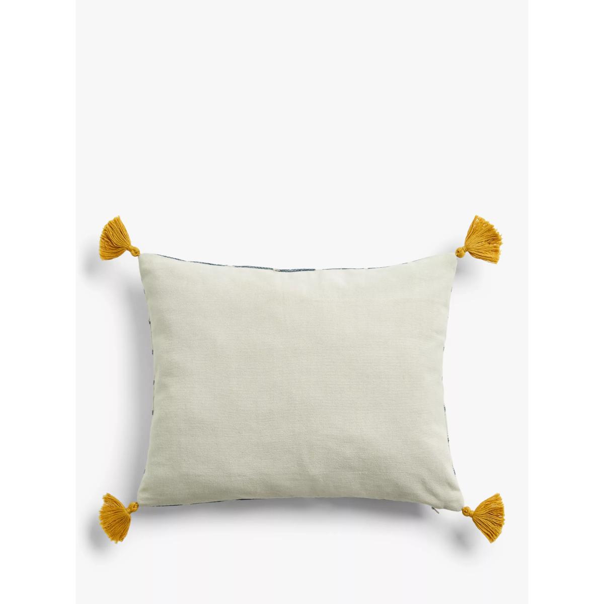 John Lewis & Partners Tassel Ikat Cushion – image 4