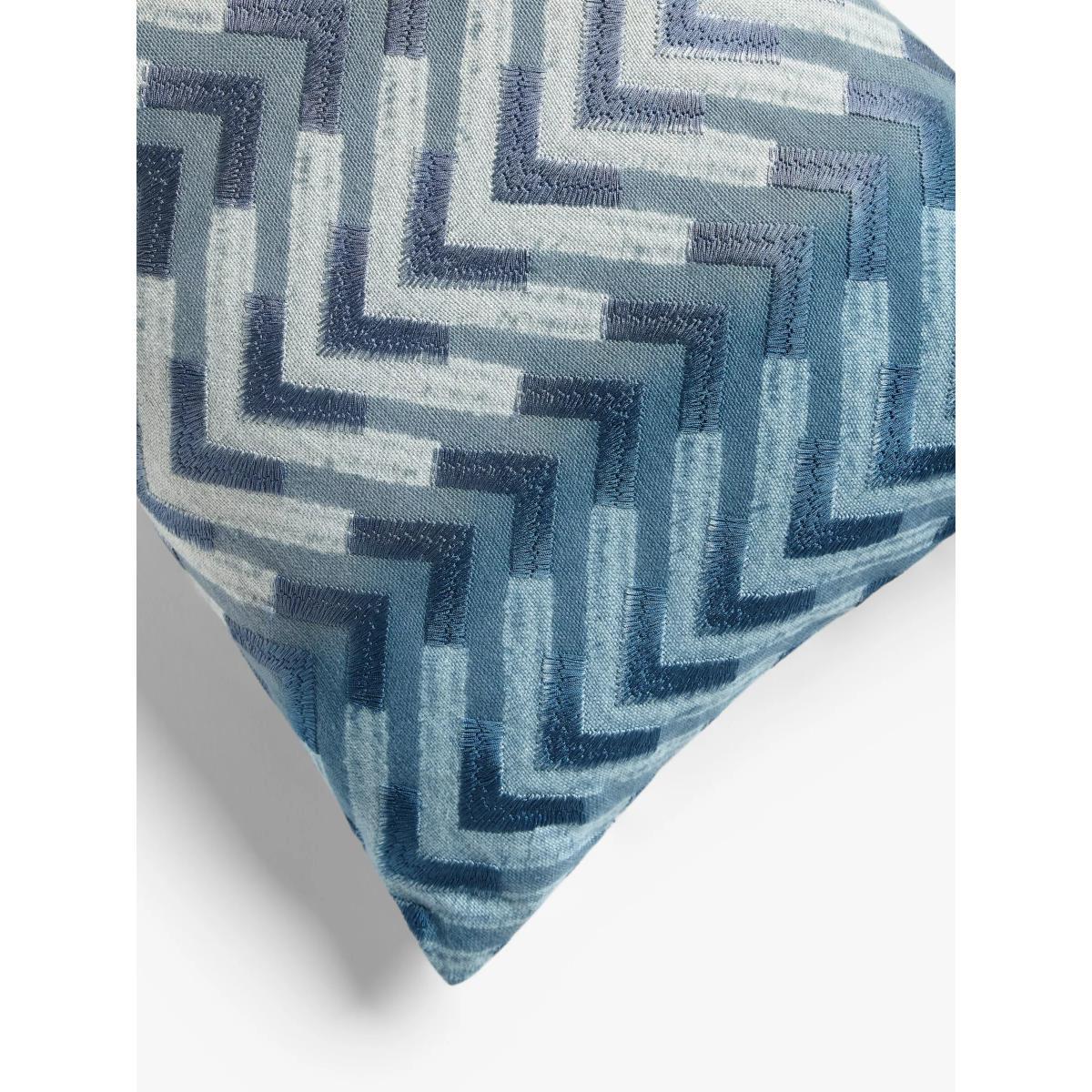 John Lewis & Partners Kasuri Cushion, Blue – image 3