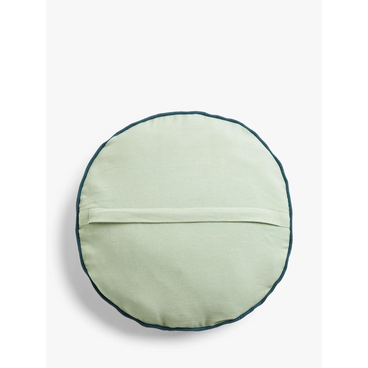 John Lewis & Partners Round Folk Cushion, Multi – image 4