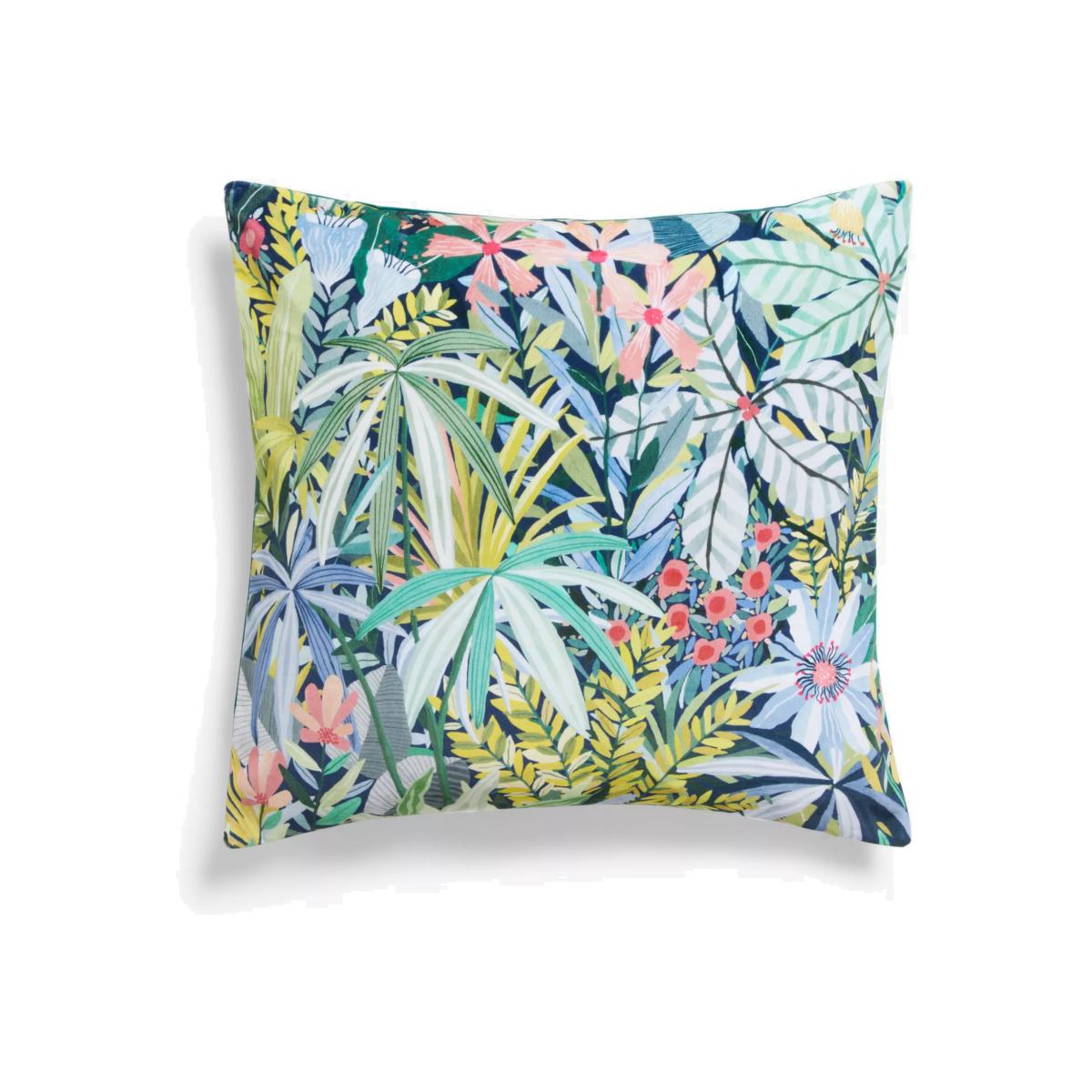 John Lewis Exotic Garden Cushion, Multi – image 1