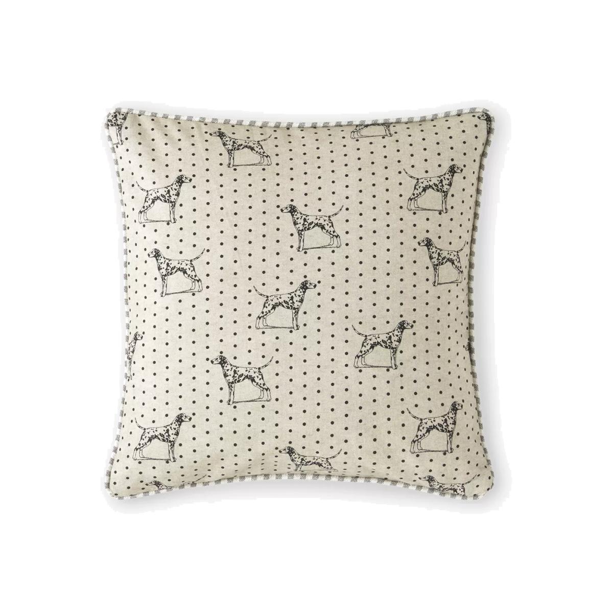 Emily Bond Fred Cushion, Linen – image 1
