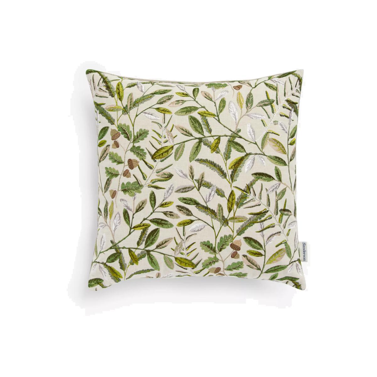 Sanderson National Trust Quercus Cushion, Pesto – image 1