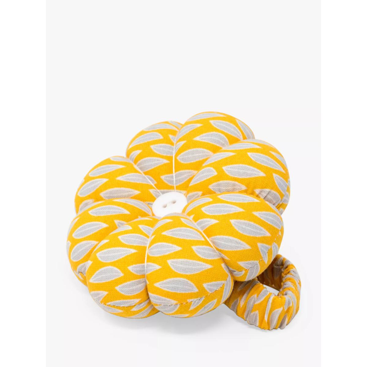 Korbond Fern Print Pin Cushion, Yellow – image 2