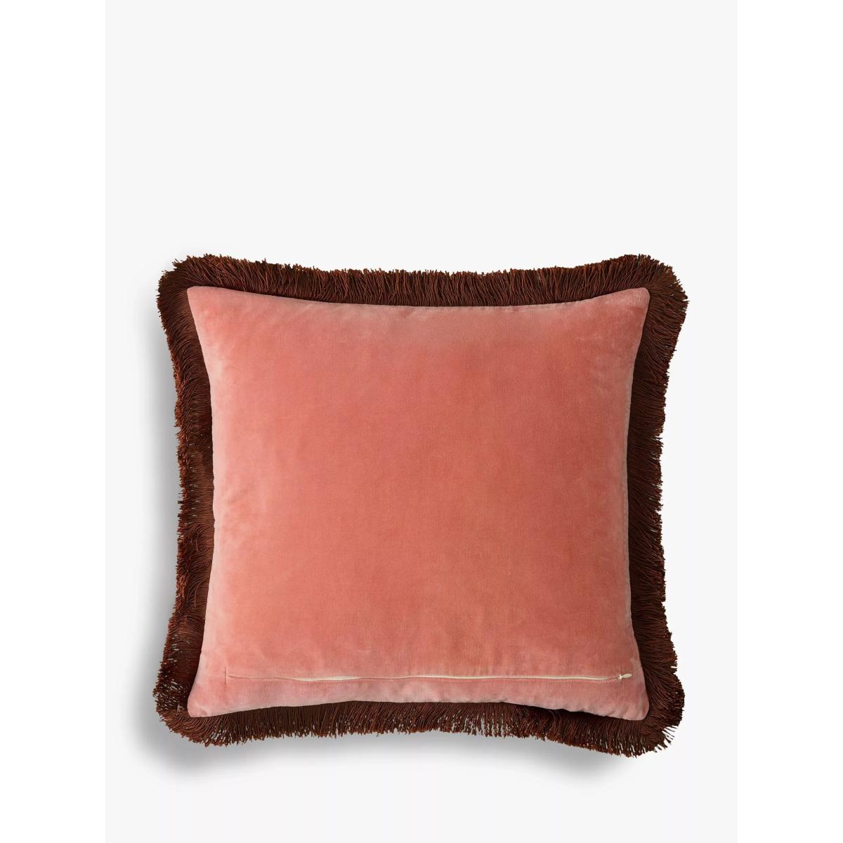 William Morris At Home Blackthorn Square Cushion, Midnight – image 2