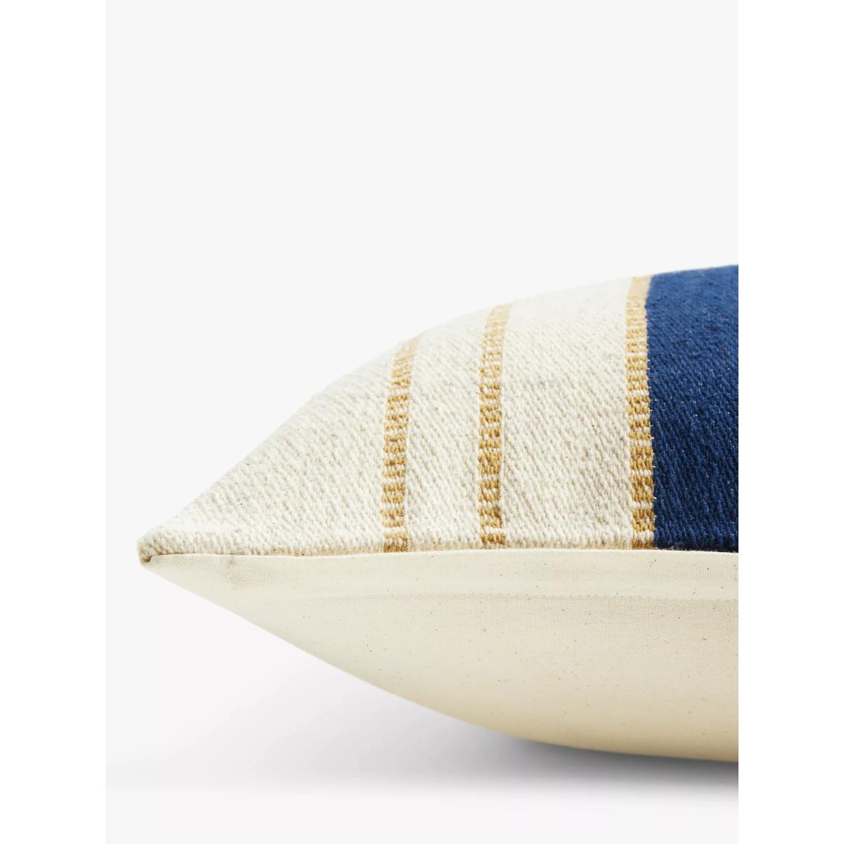 John Lewis Woven Stripe Indoor/Outdoor Cushion – image 3