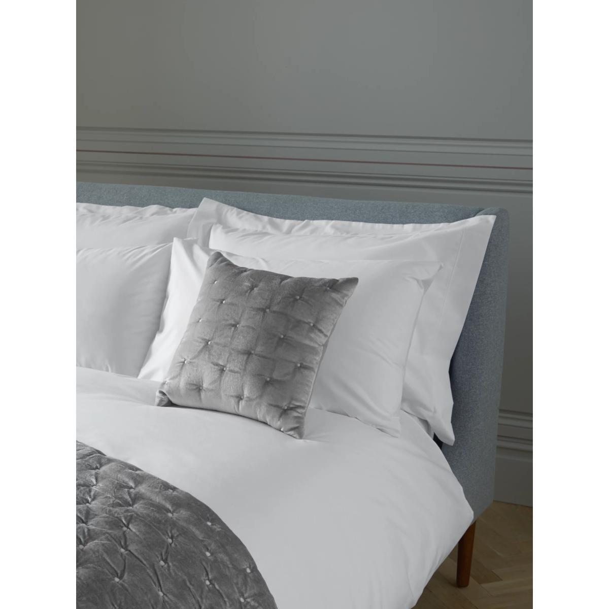 John Lewis & Partners Velvet Stitch Small Cushion – image 2