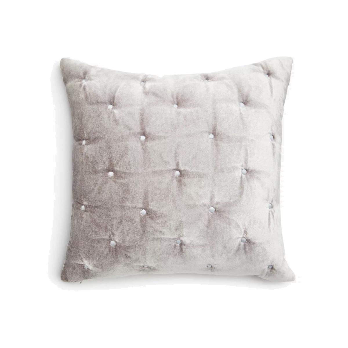 John Lewis & Partners Velvet Stitch Small Cushion – image 1
