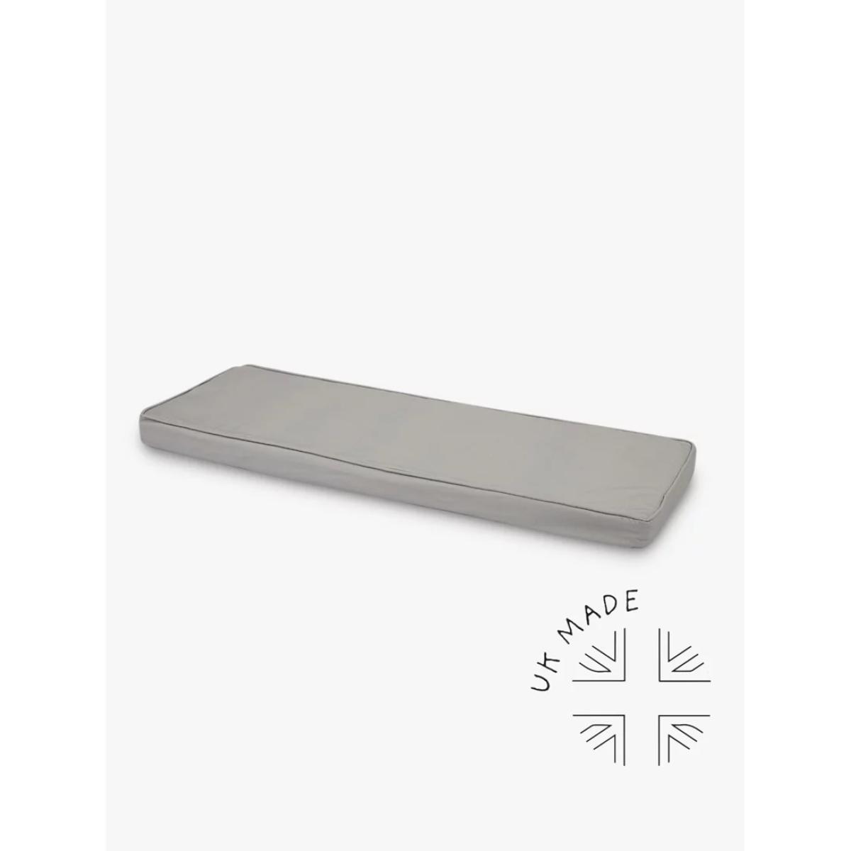 Great Little Trading Co Storage Bench Cushion, Grey – image 2