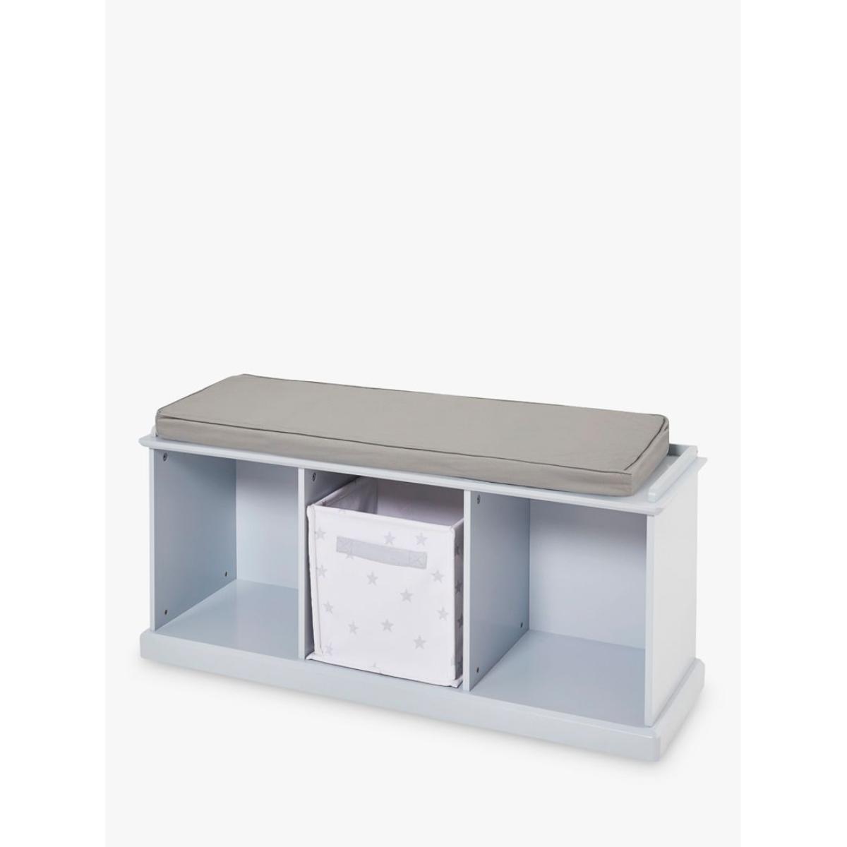 Great Little Trading Co Storage Bench Cushion, Grey – image 5