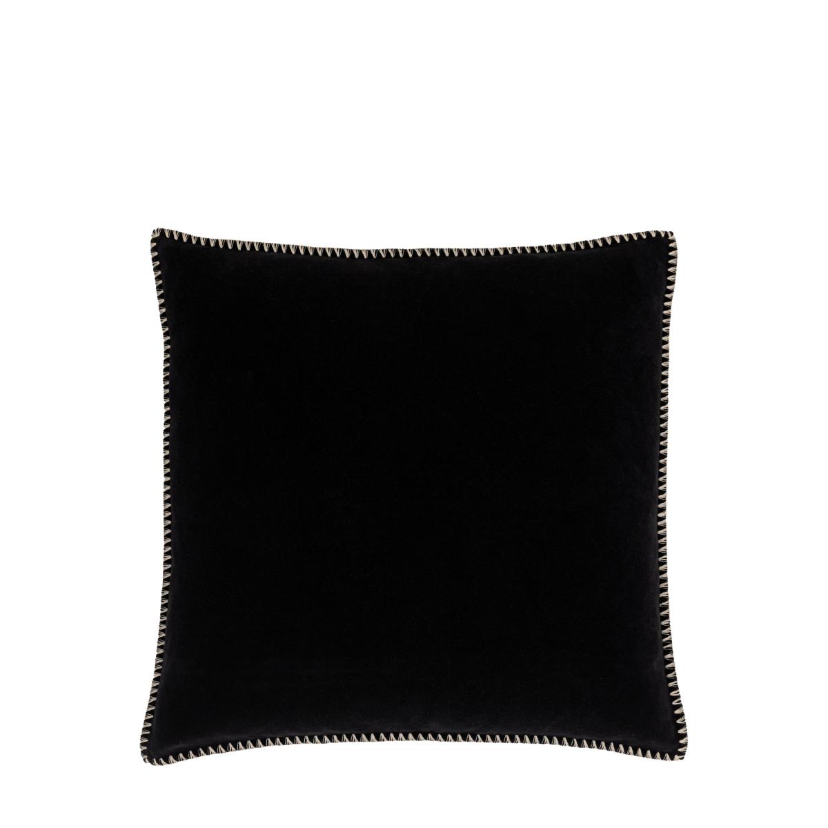 Nico Velvet Cushion - Black – image 3