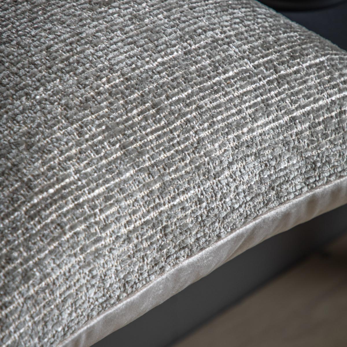Chenille Cushion - Taupe – image 3
