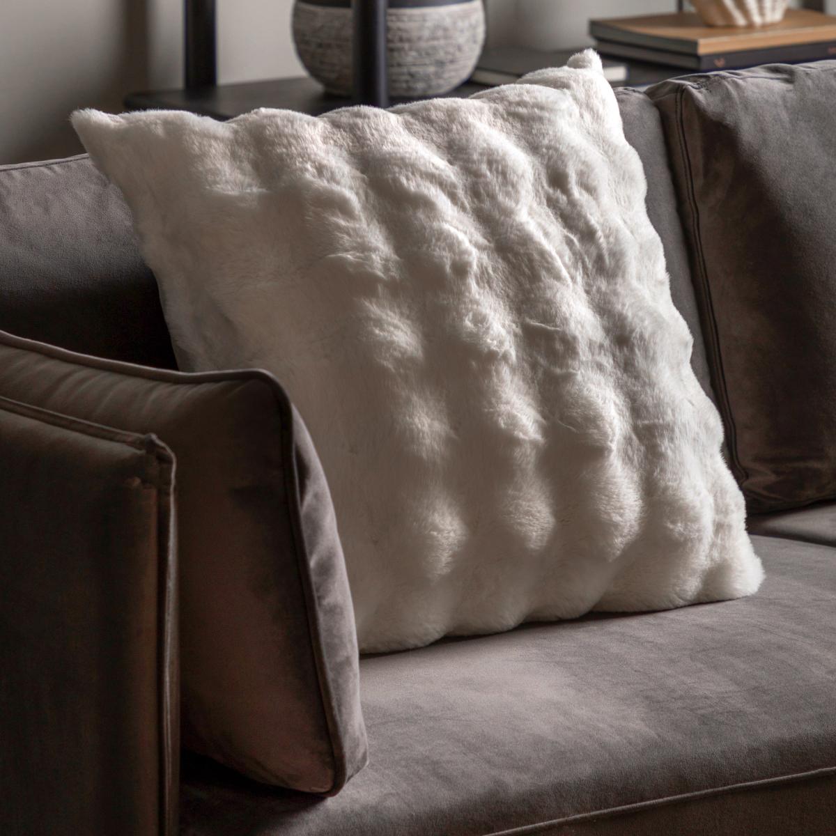 Marshmallow Rabbit Cushion - Cream – image 1