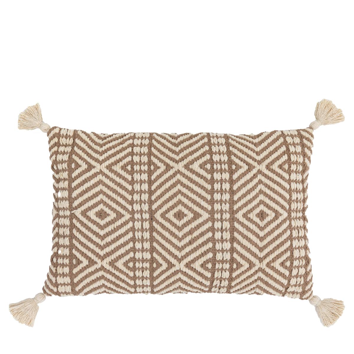 Thea Woven Cushion - Cream – image 3