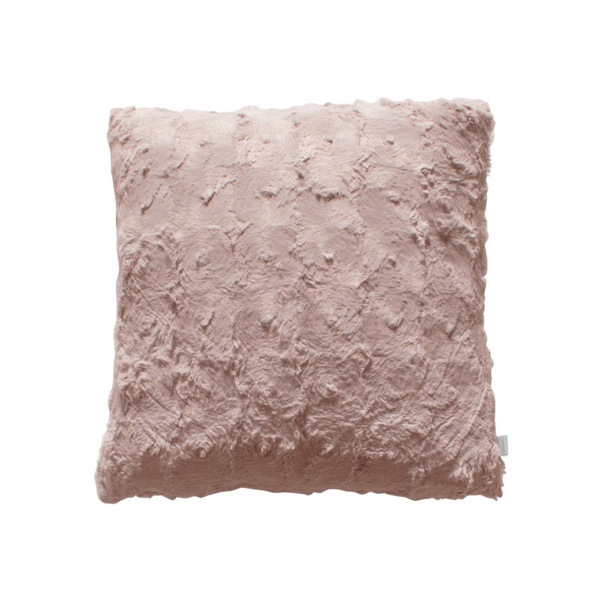 Stellan Fur Cushion - Blush