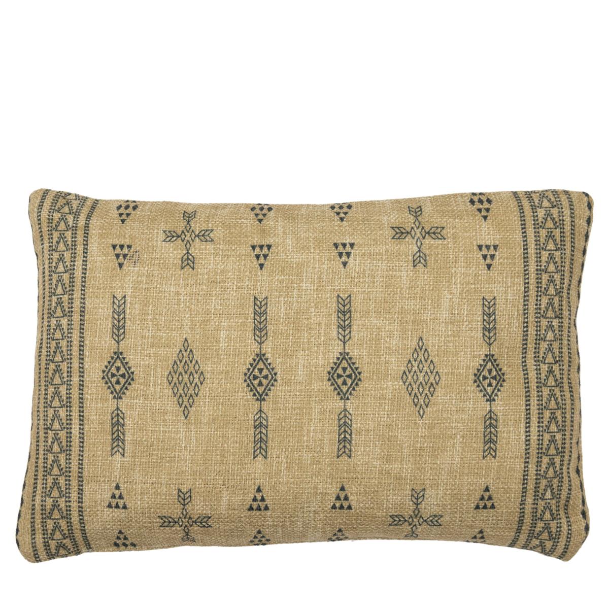 SG Aztec Print Cushion - Cream – image 2