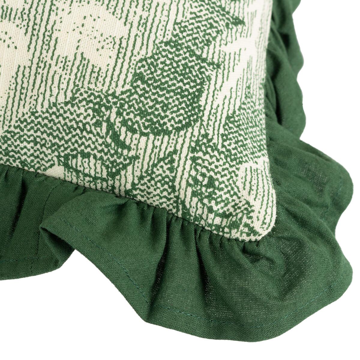 Kirkton Floral Pleated Cushion – image 4