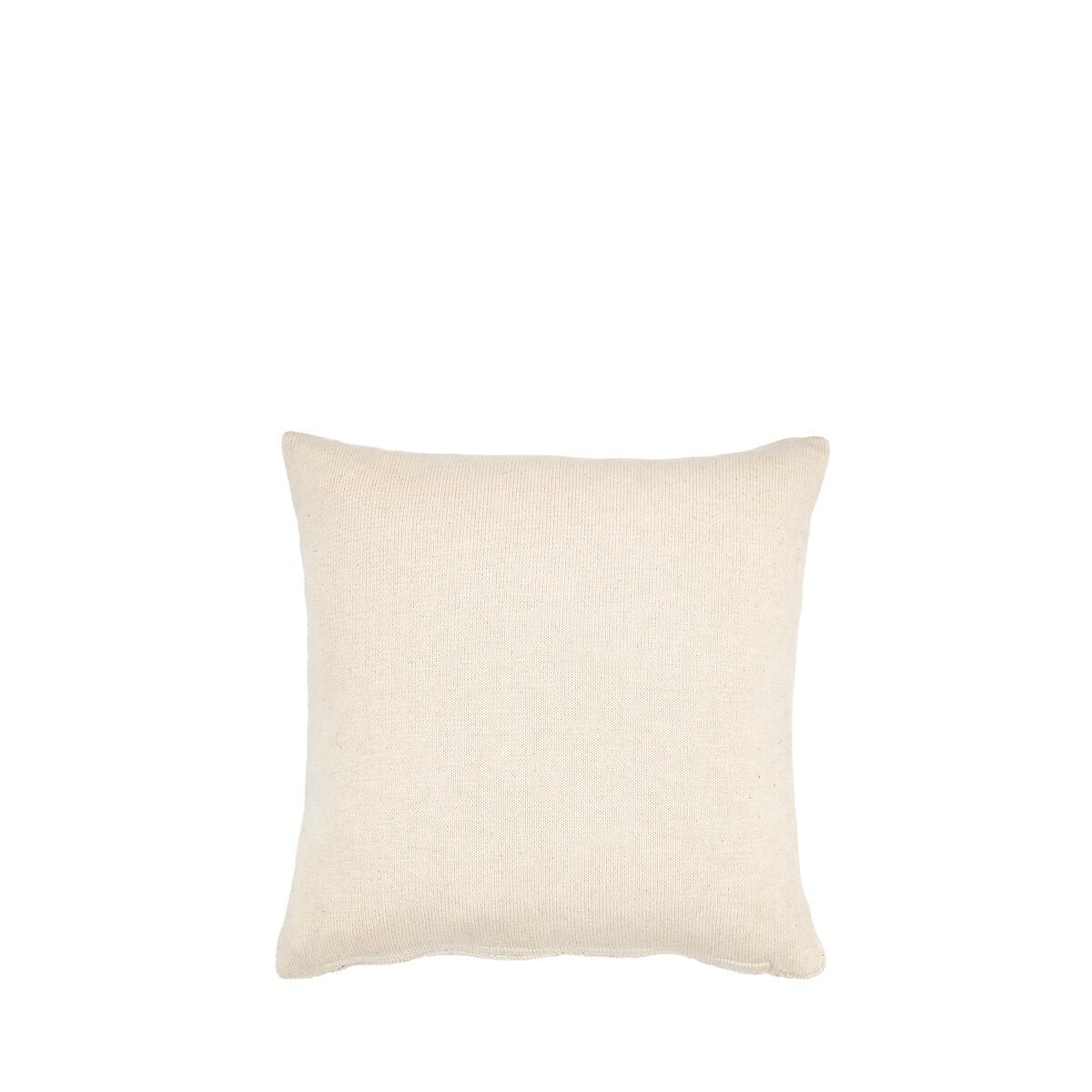 Cotton Cable Knit Filled Cushion – image 7