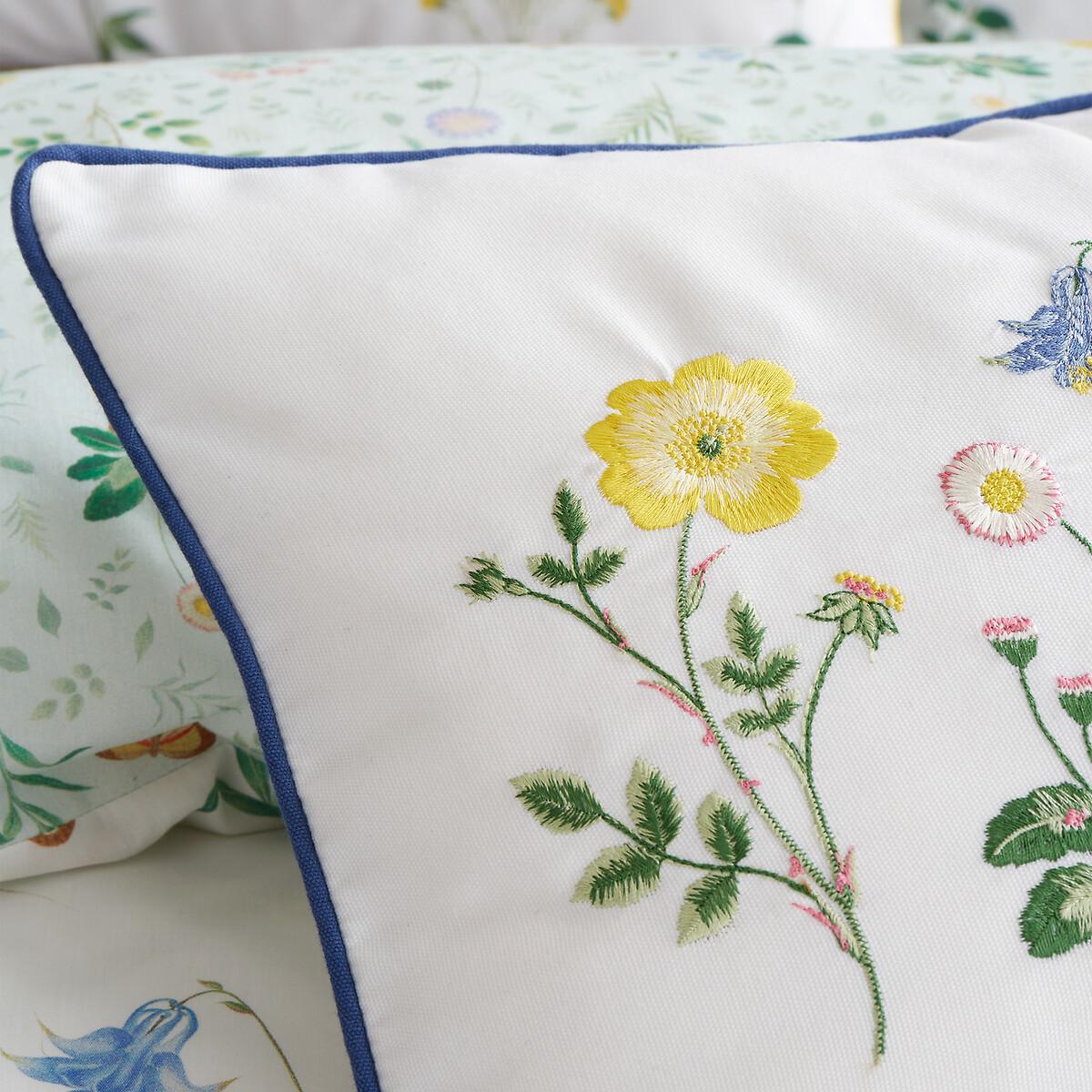 Botanical Cottage Garden Filled Cushion – image 3