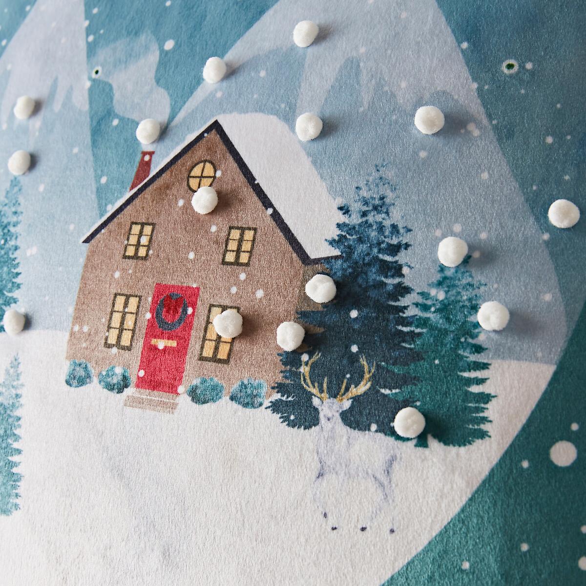 Snow Place Like Home Filled Cushion – image 1