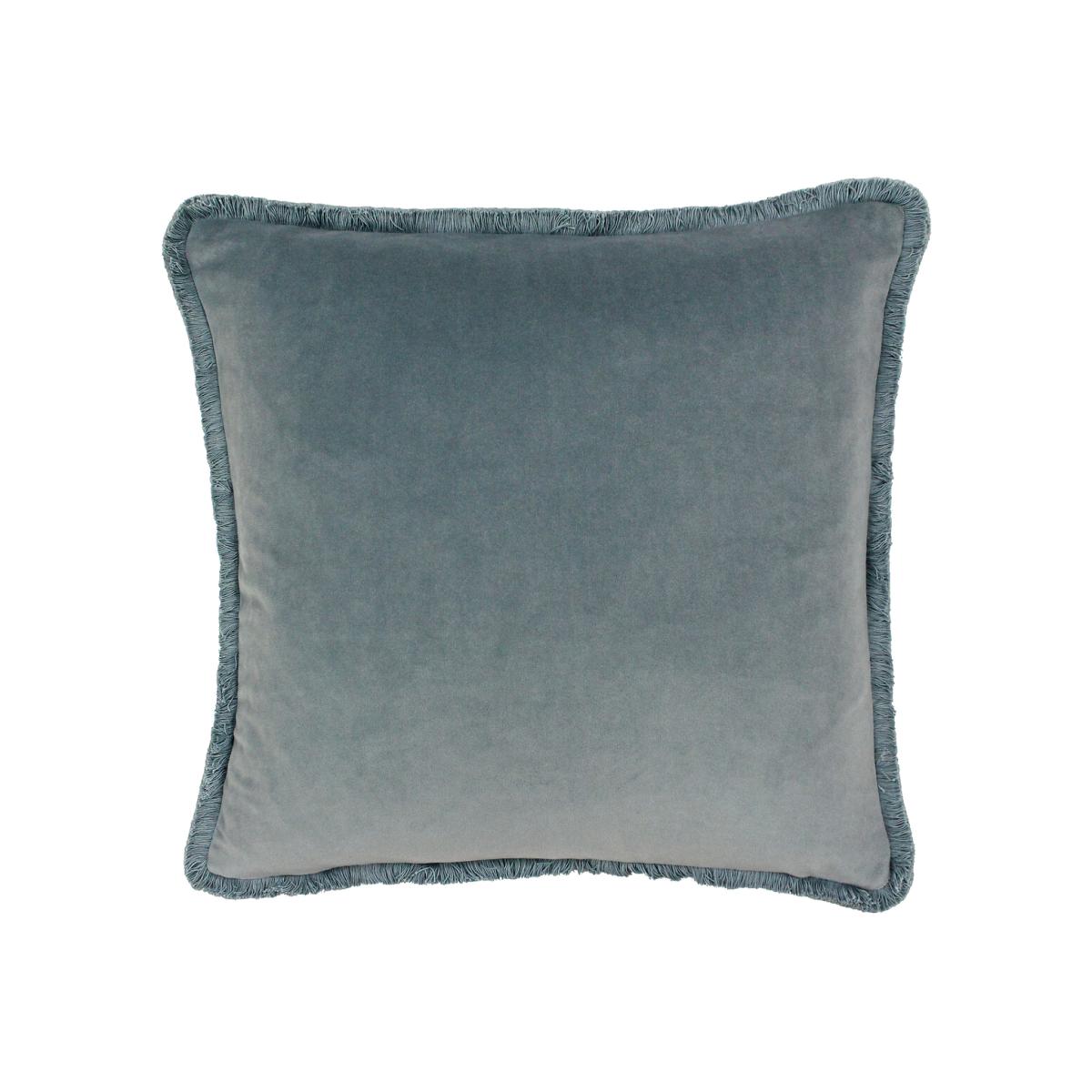Freya Cotton Looped Fringe Filled Cushion 45x45cm