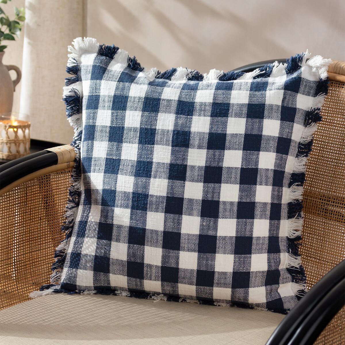 Barton Check Cushion – image 1
