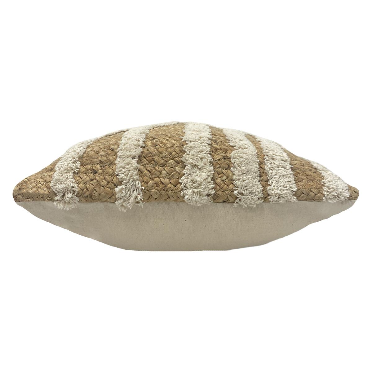 Unio Tufted Jute Cotton Filled Cushion 45x45cm – image 3