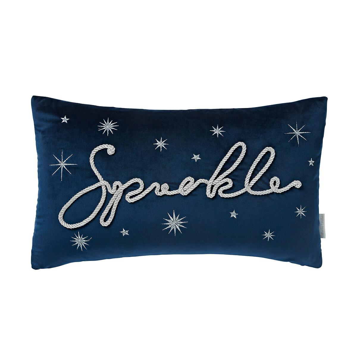 Velvet Sparkle Filled Cushion – image 4
