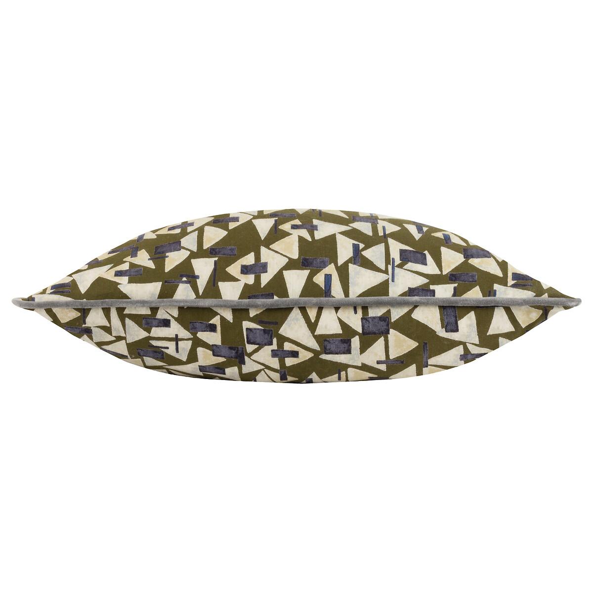 City Geometric Piped Cushion – image 2