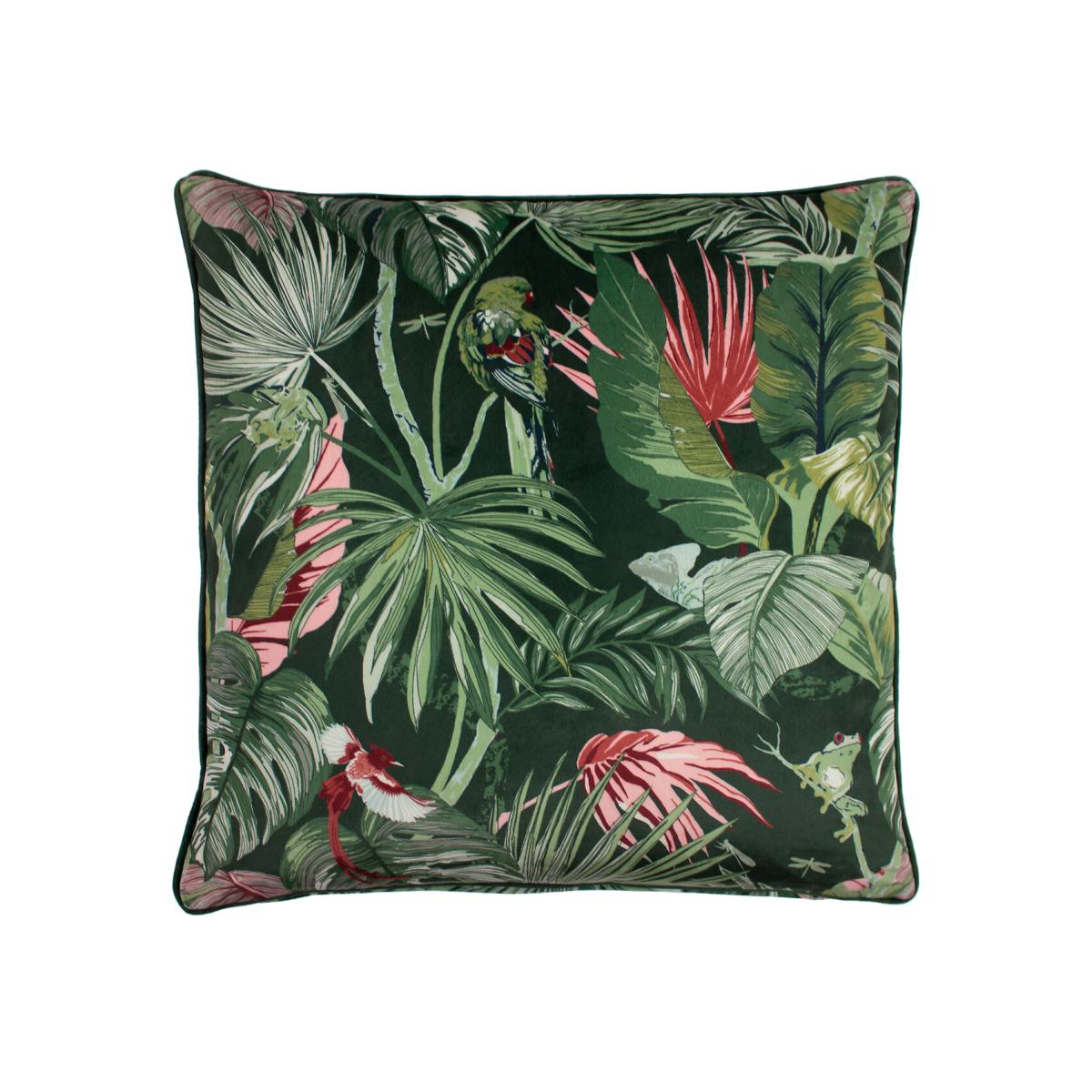Amazon Creatures Tropical Filled Cushion – image 1
