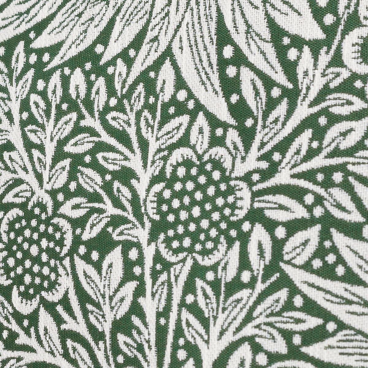 Marigold Jacquard Piped Feather Filled Cushion – image 3