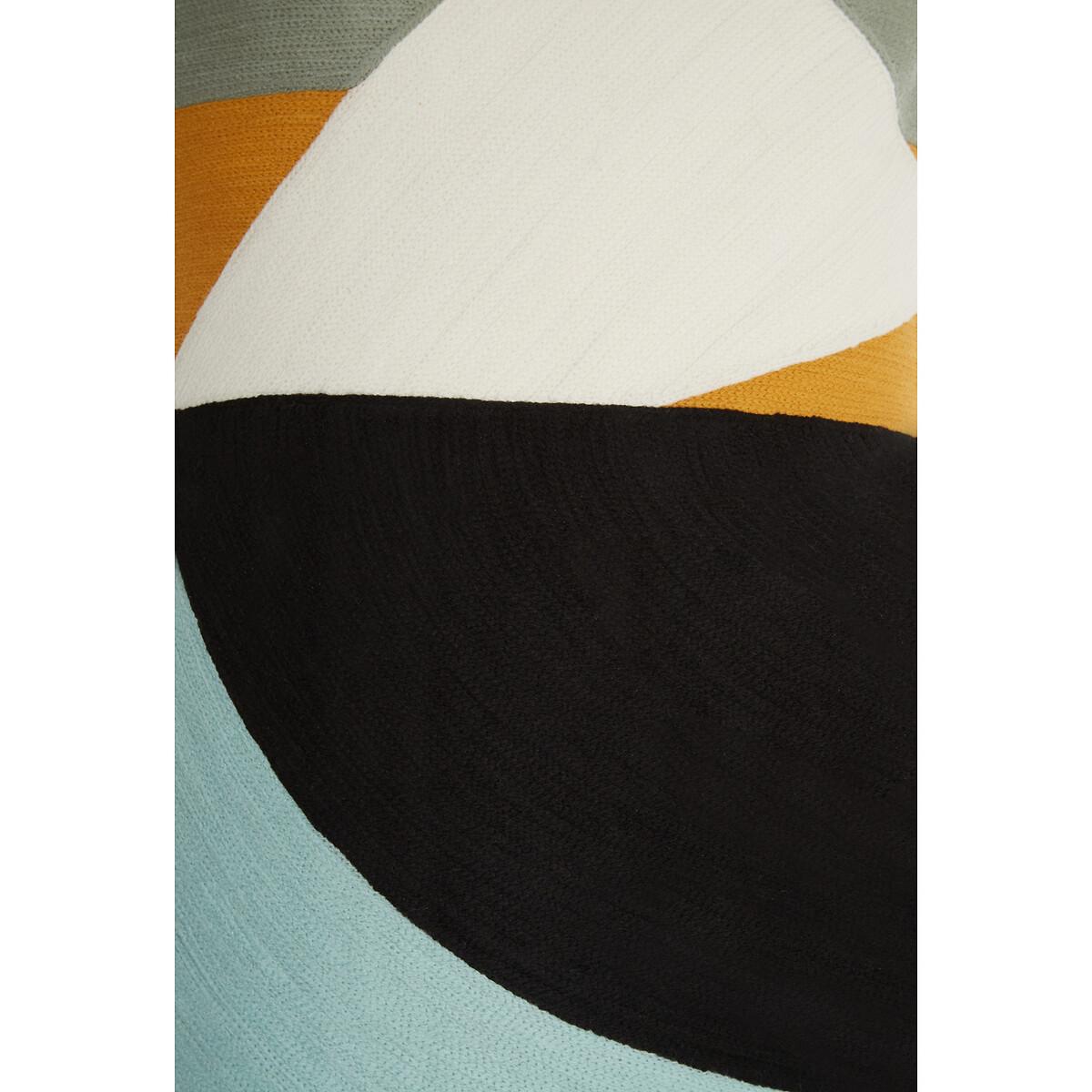 Curve Design Multi Colour Filled Cushion 50x30cm – image 4