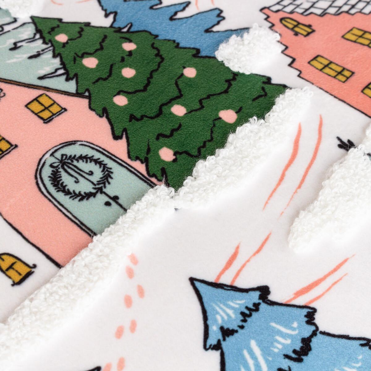 Snowy Village Tree Cushion – image 4