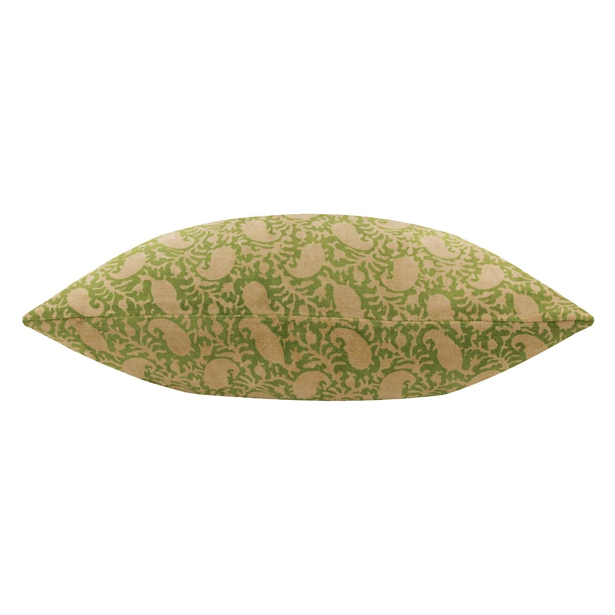 Boteh Printed Velvet Cushion – image 3