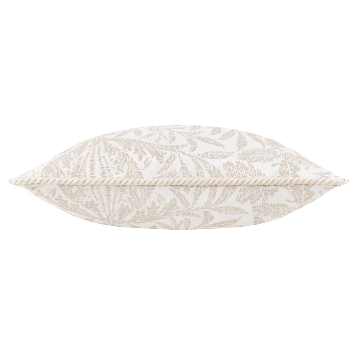 Acorn Tonal Jacquard Piped Feather Filled Cushion – image 2